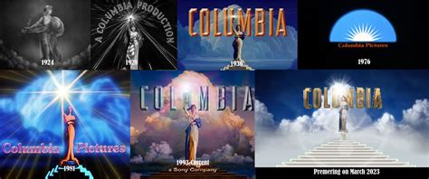 Columbia Pictures - Logos Through Time (1924-2023) by Liam1017 on DeviantArt