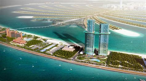 Nakheel unveils twin towers on Palm Jumeirah crescent - Construction Business News Middle East