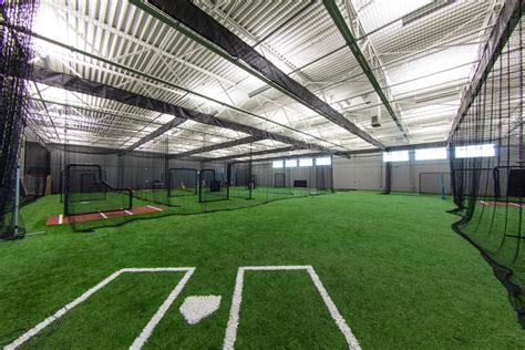 Baseball Indoor Facility Turf Installation - Turf of America