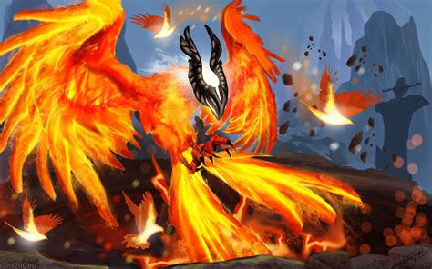 Dota 2 character Phoenix HD wallpaper | Wallpaper Flare