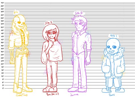 Height Comparison by YanderePrime on DeviantArt