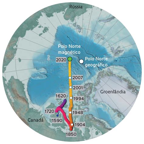 O errante polo Norte magnético : Revista Pesquisa Fapesp
