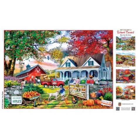 Masterpieces Art Gallery - Apple Tree Farm 1000 Piece Jigsaw Puzzle, 1 unit - Harris Teeter