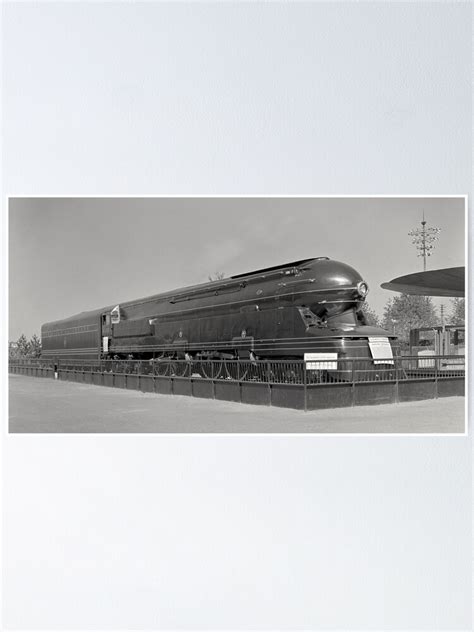 "Pennsylvania Railroad Class S1 Locomotive - 1939" Poster for Sale by warishellstore | Redbubble