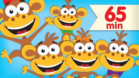 Five Little Monkeys and More! Kids Songs Collection Compilation