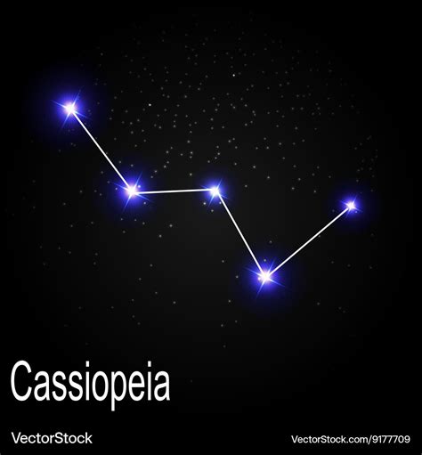 Cassiopeia constellation - cytiklo