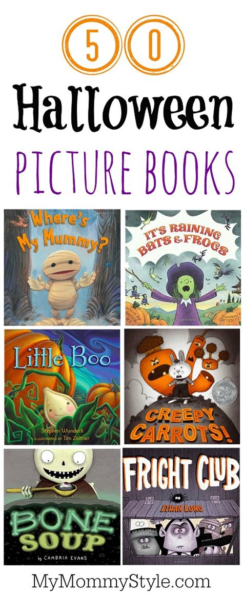 50 picture books about Halloween - My Mommy Style