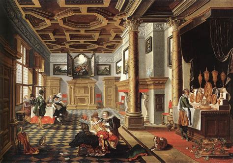 Tập tin:BASSEN, Bartholomeus van, Renaissance Interior with Banqueters ...