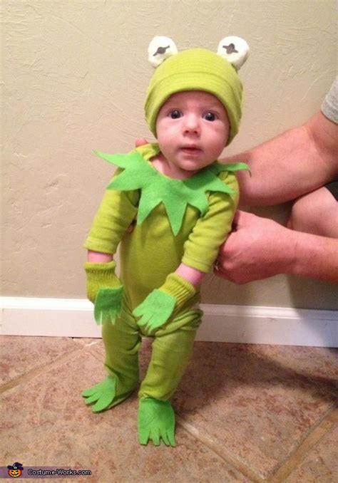 Kermit the Frog DIY Baby Costume