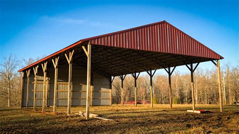 Hay Pole Barns | Troyer Post Buildings