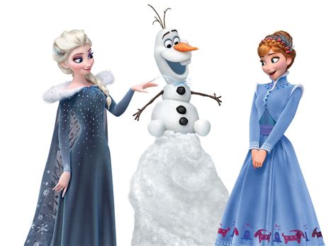 New big images of Olaf’s Frozen Adventure main characters - YouLoveIt.com