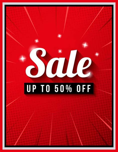 Sale Signs For Retail Shops Template | Free Download - Up to 50% Off