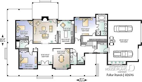 Ranch Style House Plans With Bedroom Together | www.resnooze.com