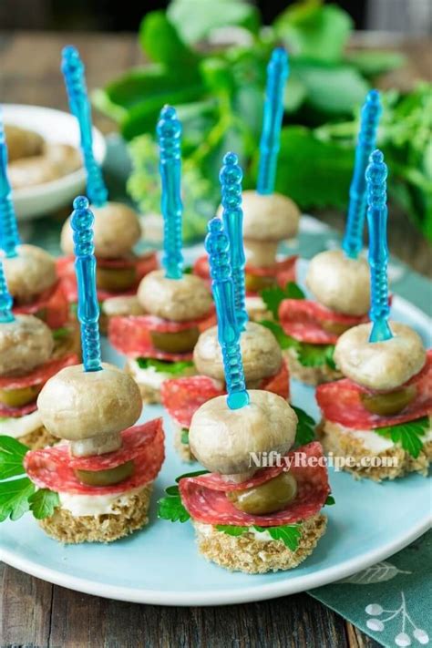 Mushroom Canapes