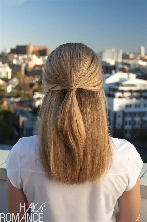 Half-up hairstyle inspiration - Hair Romance