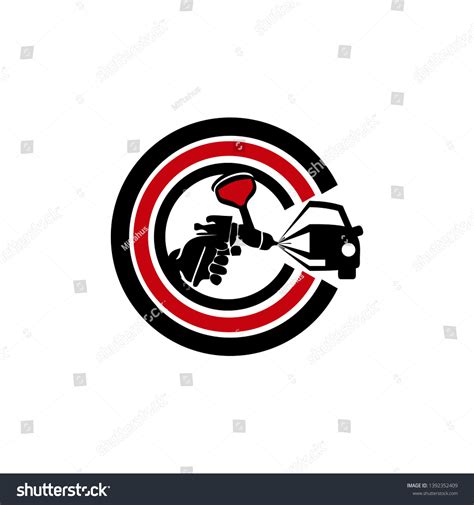 Car Body Shop Logo Vector Stock Vector (Royalty Free) 1392352409 | Shutterstock