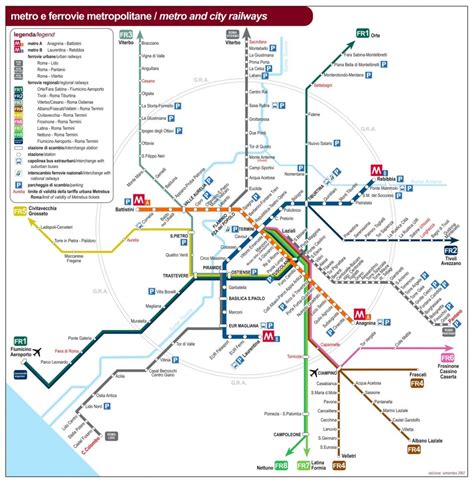 Printable Rome Metro Map - Printable Maps