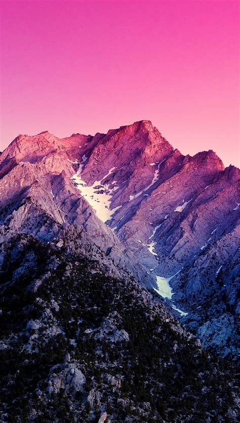 1920x1080px, 1080P free download | Pink Mountain, bonito, cliff ...