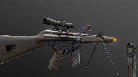 Hk G3 Rifle / Game ready - Download Free 3D model by Ulrik ...