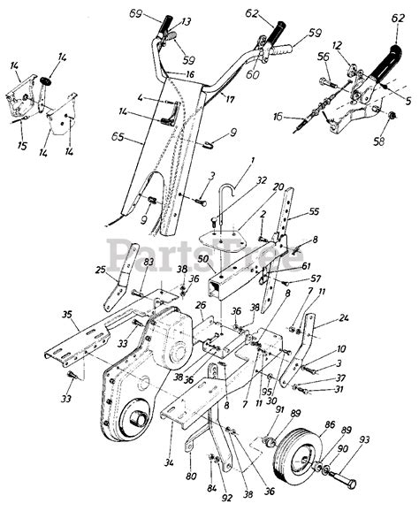 Craftsman Tiller Replacement Parts