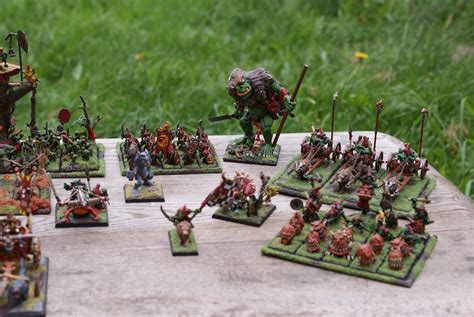 KAT SCRATCH MODELS AND MINIS: KINGS OF WAR / WARHAMMER GOBLIN ARMY