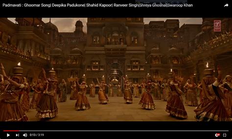 PADMAVATI GHOOMAR SONG & AJJI TRAILER REVIEW