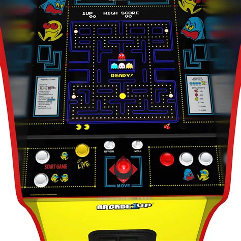 Questions and Answers: Arcade1Up PAC-MAN Deluxe Arcade Machine Yellow ...