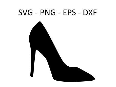 High Heels, SVG Files, Clipart, Silhouette, Vector Images, Cricut ...