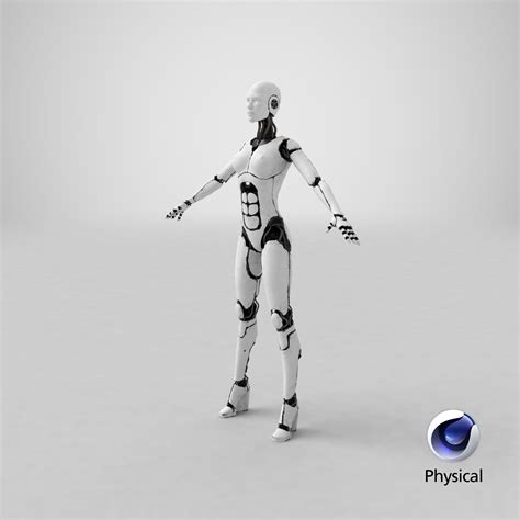 Sci-Fi Female Cyborg Robot 3D Model $139 - .obj .max .ma .c4d .fbx - Free3D