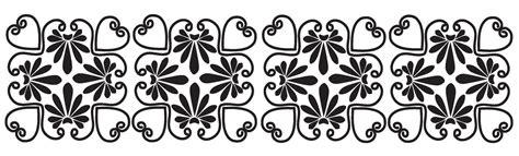 floral vines black and white pattern 27262649 Vector Art at Vecteezy