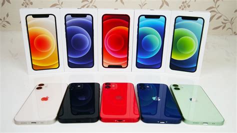 Apple iPhone 12 mini ALL Colours Unboxing - YouTube