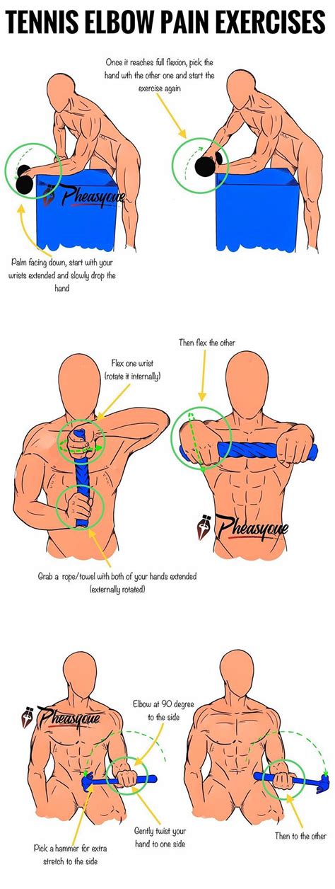 3 TENNIS ELBOW EXERCISES