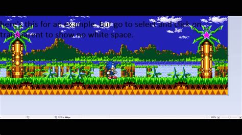 How to make a sonic sprite animation - YouTube