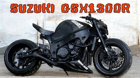 Suzuki gsx1300r Hayabusa custom - YouTube