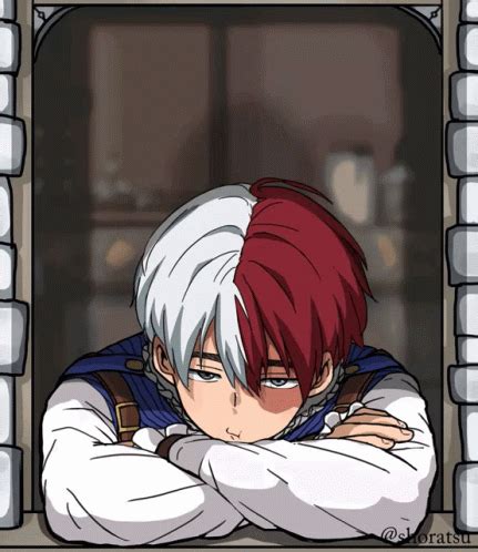 Todoroki Waiting GIF - Todoroki Waiting Anime - Discover & Share GIFs