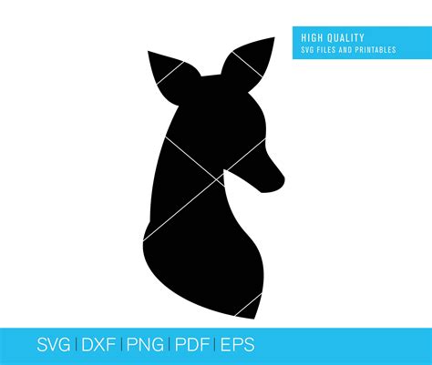 Doe Silhouette Svg Doe SVG Reindeer Svg Deer Svg Hunting - Etsy