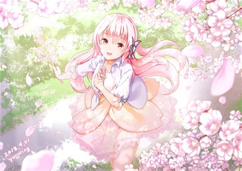 Pink Anime Girl Wallpapers - Wallpaper Cave