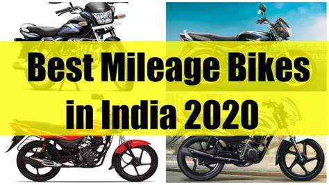 Best Mileage Bikes in India 2020 - Top 5 Mileage Bikes | Bike india, Sport bikes, Bike