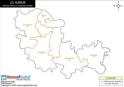 Karur Election Result 2024 - Parliamentary Constituency Map and Winning MP