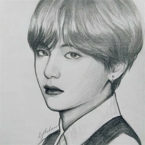 Pin by Trần Phương Anh on BTS - Fan_art | Bts drawings, Dancing drawings, Kpop drawings