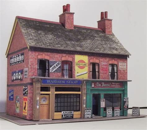 Free Oo Gauge & Ho Scale Building Kits Fergus 3Dk - Free Printable Model Railway Buildings ...