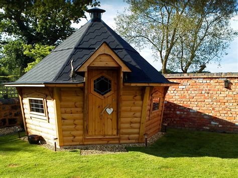 Swedish BBQ hut - cheaper than hobbit house? | Bbq hut, Garden huts ...