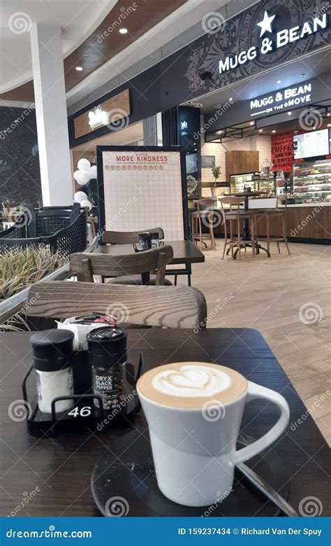 A Mugg and Bean Coffee Shop in a Mall in South Africa Editorial Stock Image - Image of ...