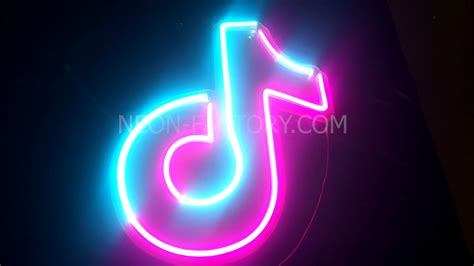 Tiktok Logo White Neon - If you enjoyed our video be sure to subscribe ...