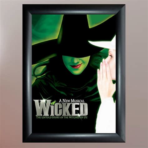 Musical Poster Wicked Available as Poster/Framed/Canvas Many Sizes Available.: Amazon.co.uk ...