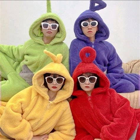 Teletubbies costume, Women's Fashion, Coats, Jackets and Outerwear on Carousell