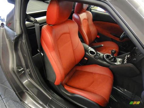 40th Anniversary Red Leather Interior 2010 Nissan 370Z Sport Touring ...