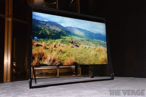 Samsung unveils amazing 85-inch 4K TV with 'floating' design - The Verge