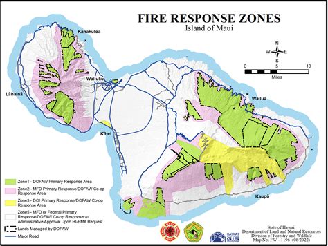 Maui Wildfire Map