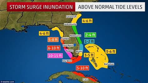 Hurricane Storm Surge Map